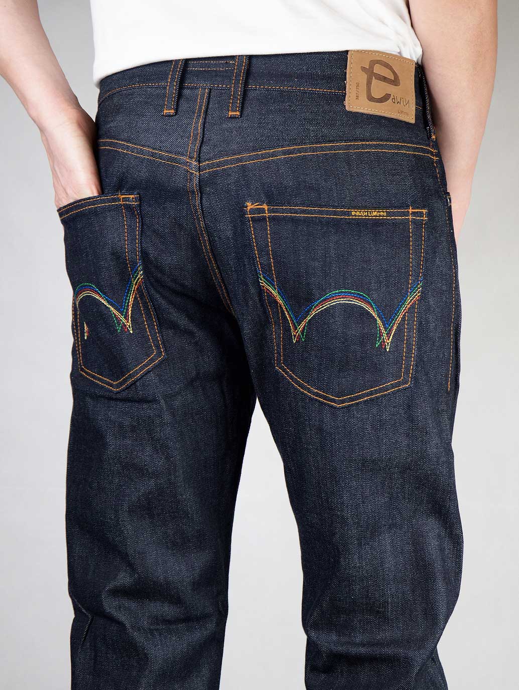 Edwin Men's 505 Rainbow Selvage Jeans – EDWIN® Official Online Store MY