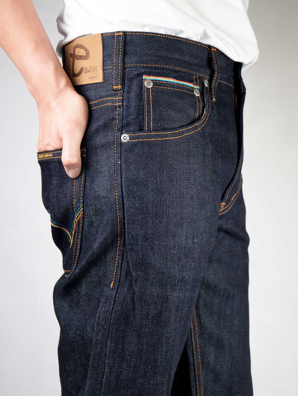 Edwin Men's 505 Rainbow Selvage Jeans – EDWIN® Official Online Store MY